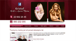 Desktop Screenshot of kristof.waw.pl